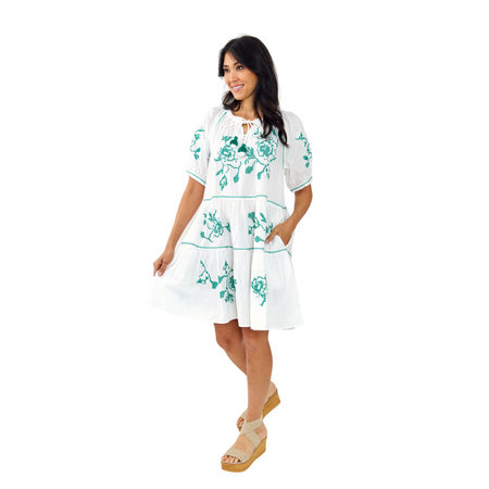 | White/ Green