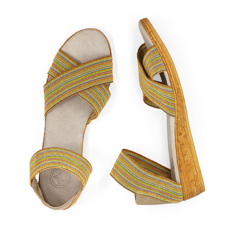 | Peach Multi-Stripe