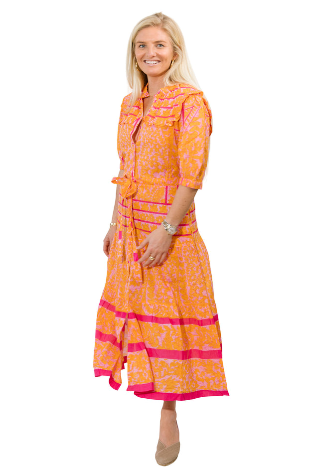 Hot Pink Pacific Hillary Dress