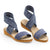 Benjamin - navy sandals - navy shoe sandals - Charleston Shoe Company | Denim