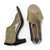 Crawford, gold high heels, golden high heels - Charleston Shoe Company | Gold