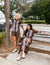 | Coffee Bean/Light Blue