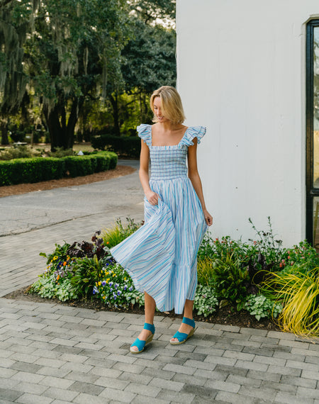 | Bubble Stripe Blue