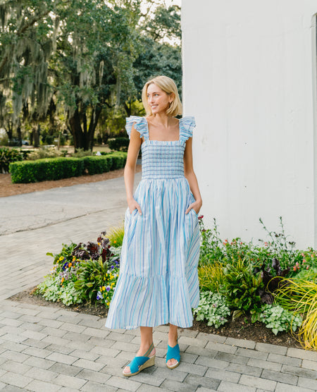| Bubble Stripe Blue