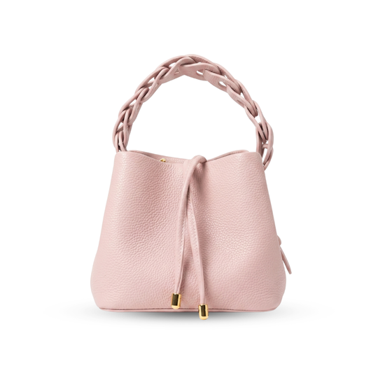 Leather Braided Bag