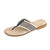 | Navy Linen Stripe