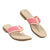 | Pink Linen Stripe