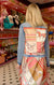 The Light Denim Jacket / Sage and Coral Horse