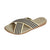 | Navy Linen Stripe