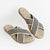 | Navy Linen Stripe