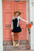 | Orange Linen Stripe