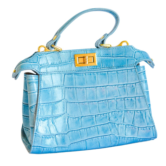 Parma Croc Purse