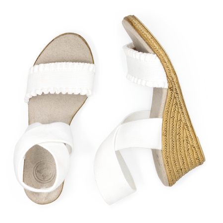 | White Linen Ruffle