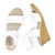 | White Linen Ruffle