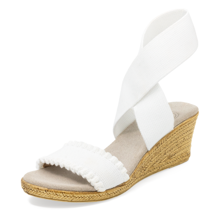 | White Linen Ruffle