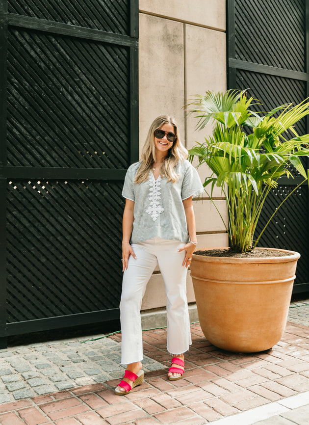 | Blue/White Stripe