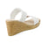 | White Linen Ruffle 