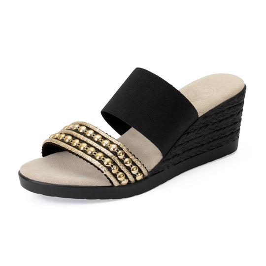 Effie Backless Wedge
