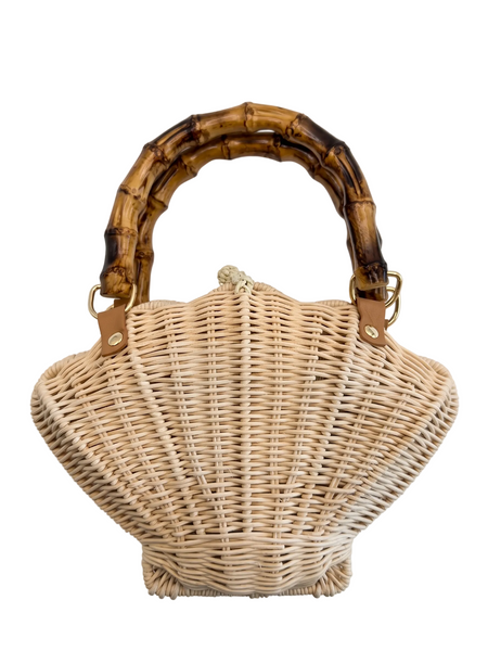 Shell Bamboo Purse