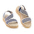 | Navy Linen Stripe