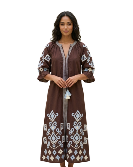 | Brown/ Blue Aztec