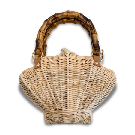 Shell Bamboo Purse