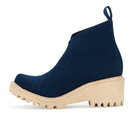 | Navy Herringbone
