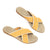 | Orange Linen Stripe