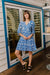 | Royal Blue Floral