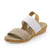 Collins, nordstrom wedge sandals, shoe sandals - Charleston Shoe Company | Linen/White/Gold