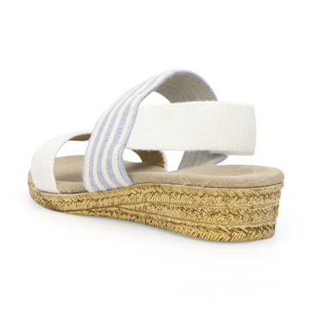 | White Linen/Celestial Stripe