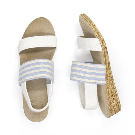 | White Linen/Celestial Stripe