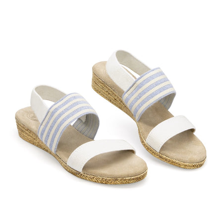 | White Linen/Celestial Stripe