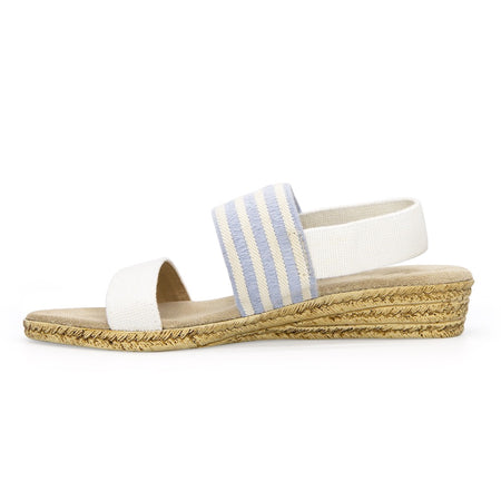 | White Linen/Celestial Stripe