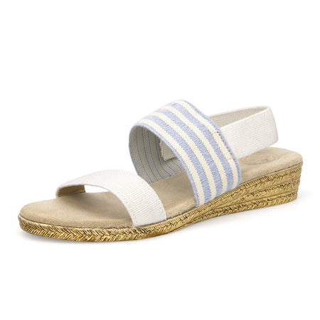 | White Linen/Celestial Stripe