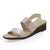 White shimmer glitter sandals for women | Pearla Shimmer