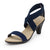 Fairchild, womens heels, navy blue heel - Charleston Shoe Company | Navy