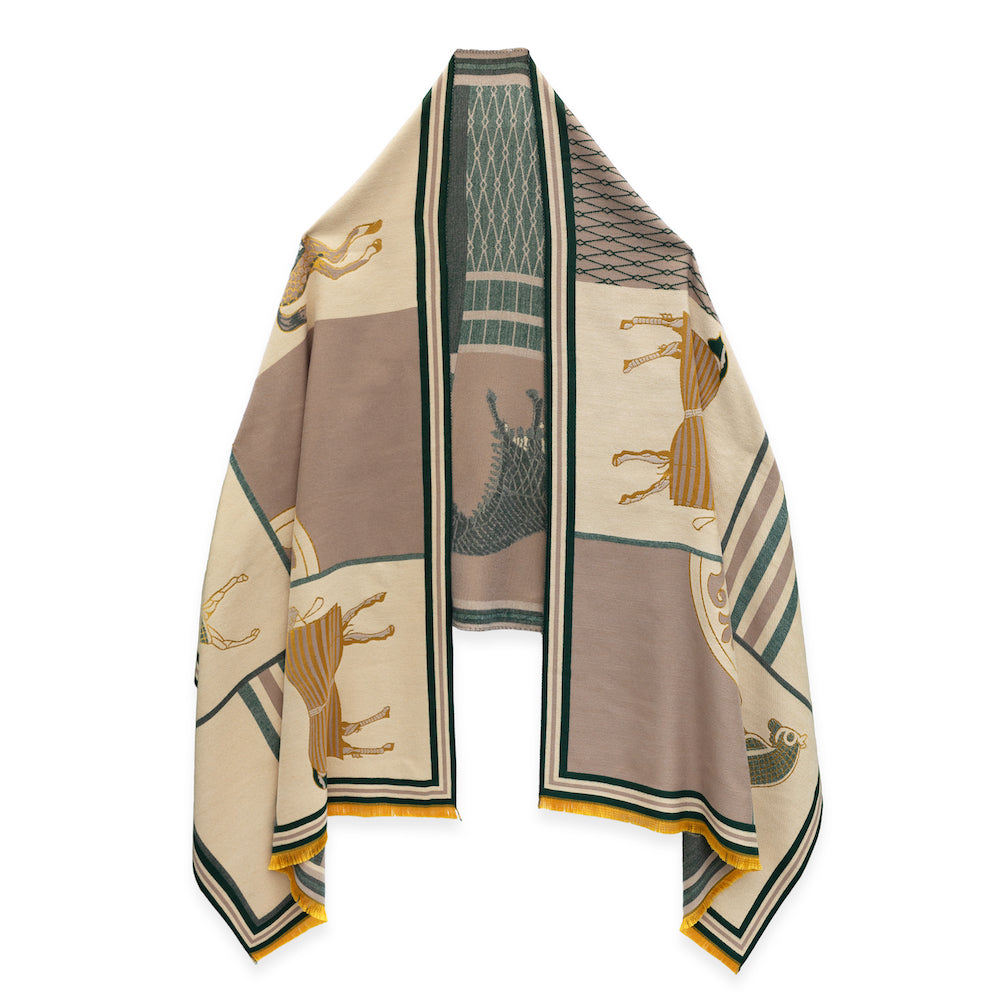 patchwork horse shawl 140
