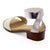 Marlin, silver strap heels, kitten heels - Charleston Shoe Company | Silver